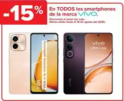 Carrefour VIVO En todos los smartphones de la marca oferta