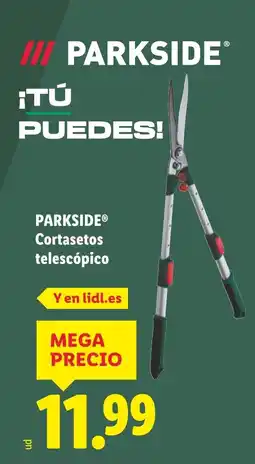 Lidl PARKSIDE Cortasetos telescópico oferta