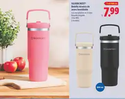 Lidl SILVERCREST Botella térmica de acero inoxidable oferta