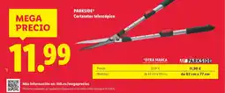Lidl PARKSIDE Cortasetos telescópico oferta