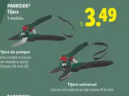 Lidl PARKSIDE Tijera oferta