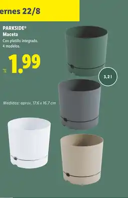 Lidl PARKSIDE Maceta oferta