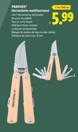 Lidl PARKSIDE Herramienta multifuncional oferta