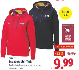 Lidl CRIVIT Sudadera Lidl-Trek oferta