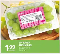 Coviran Uva blanca sin semillas oferta