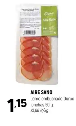 Coviran AIRE SANO Lomo embuchado Duroc lonchas oferta