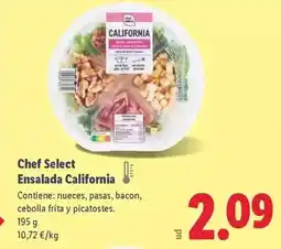 Lidl Chef select - chef select ensalada california oferta