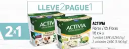 Coviran ACTIVIA Fibras / 0% Fibras oferta