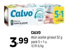 Coviran CALVO Atún aceite girasol oferta
