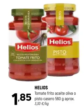 Coviran HELIOS Tomate frito aceite oliva o pisto casero oferta