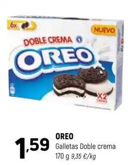 Coviran OREO Galletas Doble crema oferta