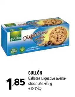 Coviran GULLÓN Galletas Digestive avena- chocolate oferta