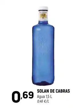 Coviran Solan de cabras agua oferta