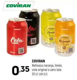 Coviran COVIRAN Refresco naranja, limón, cola original o zero oferta