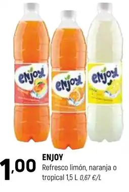 Coviran ENJOY Refresco limón, naranja o tropical oferta
