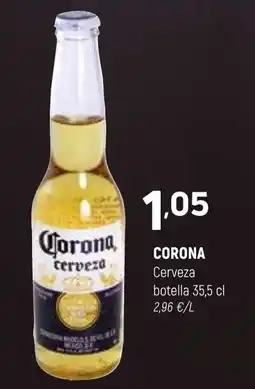 Coviran CORONA Cerveza botella oferta