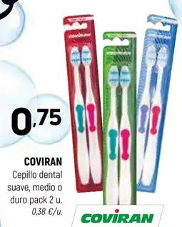 Coviran COVIRAN Cepillo dental suave, medio o duro oferta