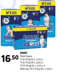 Coviran DODOT Pañal Etapas oferta