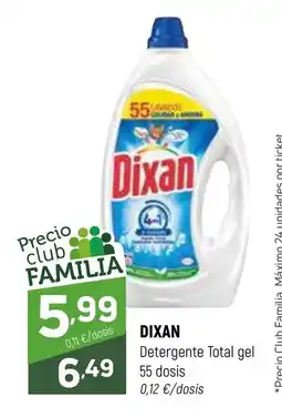 Coviran DIXAN Detergente Total gel oferta