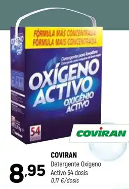 Coviran COVIRAN Detergente Oxígeno Activo 54 dosis oferta