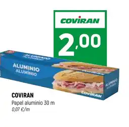 Coviran COVIRAN Papel aluminio 30 m oferta