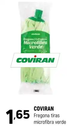 Coviran COVIRAN Fregona tiras microfibra verde oferta