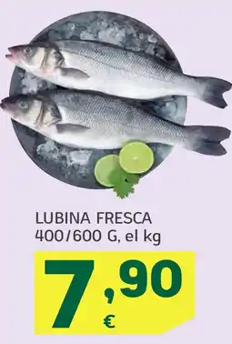 HiperDino Lubina fresca \ oferta