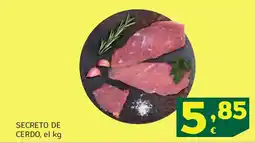HiperDino Secreto de cerdo oferta