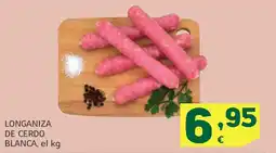 HiperDino Longaniza de cerdo blanca oferta