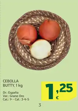 HiperDino Cebolla butty oferta