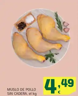 HiperDino Muslo de pollo sin cadera oferta