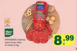 HiperDino HIPERDINO chorizo extra Gran Vela oferta