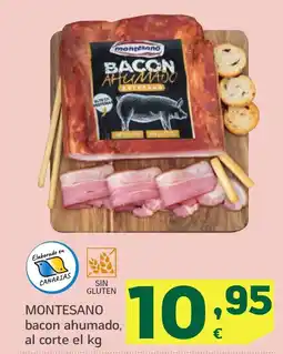 HiperDino MONTESANO bacon ahumado, oferta