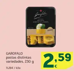 HiperDino GAROFALO pastas distintas variedades oferta