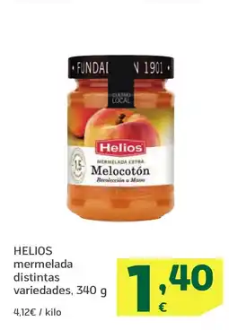 HiperDino HELIOS mermelada distintas variedades oferta