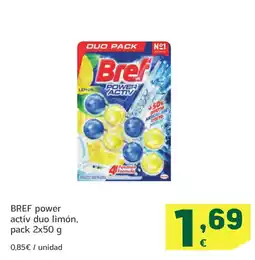 HiperDino BREF power activ duo limón oferta