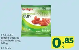 HiperDino IFA ELIGES cebolla troceada o zanahoria baby, oferta