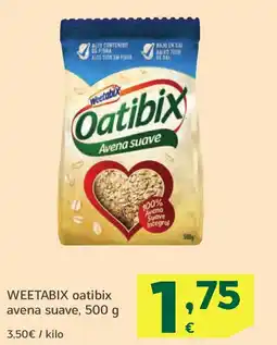 HiperDino WEETABIX oatibix avena suave oferta