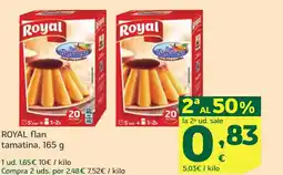 HiperDino ROYAL flan tamatina oferta