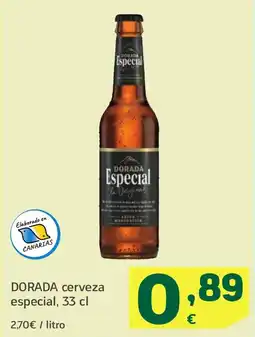 HiperDino DORADA cerveza especial oferta