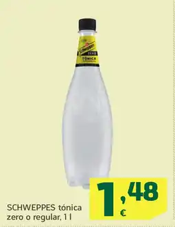 HiperDino SCHWEPPES tónica zero o regular oferta