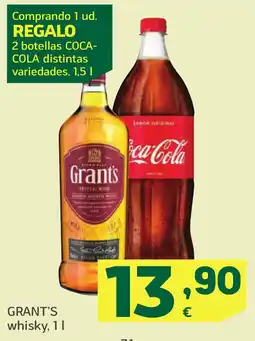 HiperDino GRANT'S whisky oferta