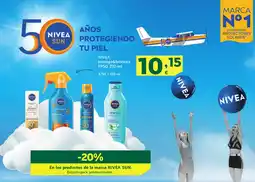 HiperDino NIVEA protege&broncea FP50 oferta