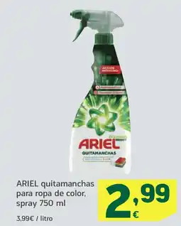 HiperDino ARIEL quitamanchas para ropa de color, spray oferta