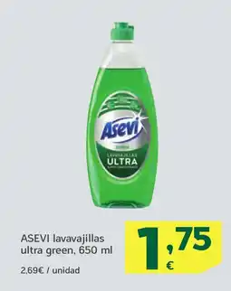 HiperDino ASEVI lavavajillas ultra green oferta