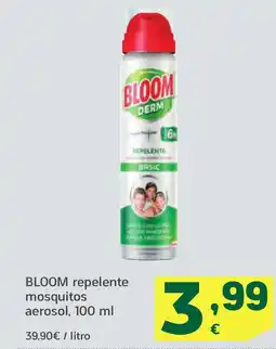 HiperDino BLOOM repelente mosquitos aerosol oferta