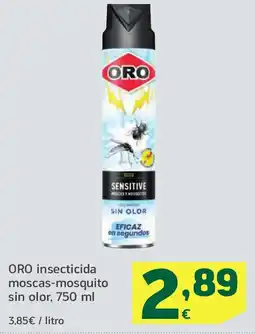 HiperDino ORO insecticida moscas-mosquito sin olor oferta