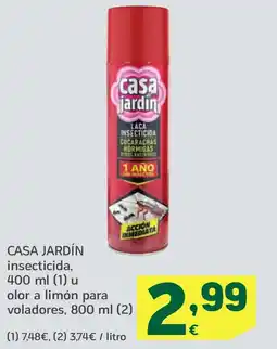 HiperDino CASA JARDÍN insecticida u olor a limón para voladores oferta