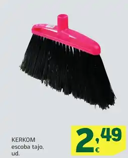 HiperDino KERKOM escoba tajo, oferta