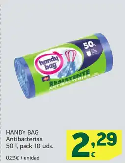 HiperDino HANDY BAG Antibacterias oferta